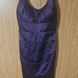 Bisou Bisou Deep Purple Dress